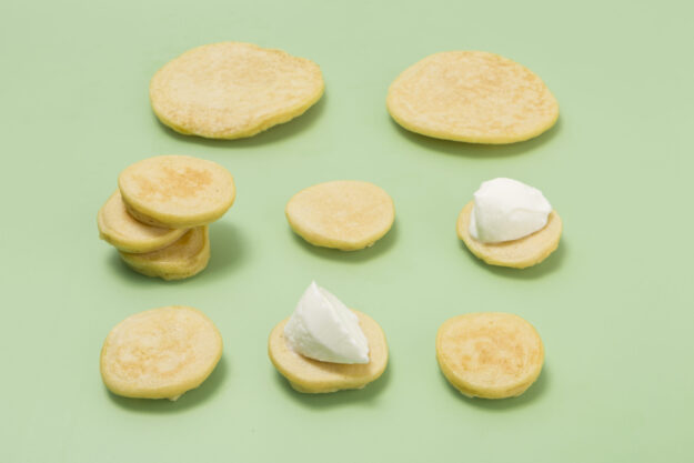 Blinis de legumbres